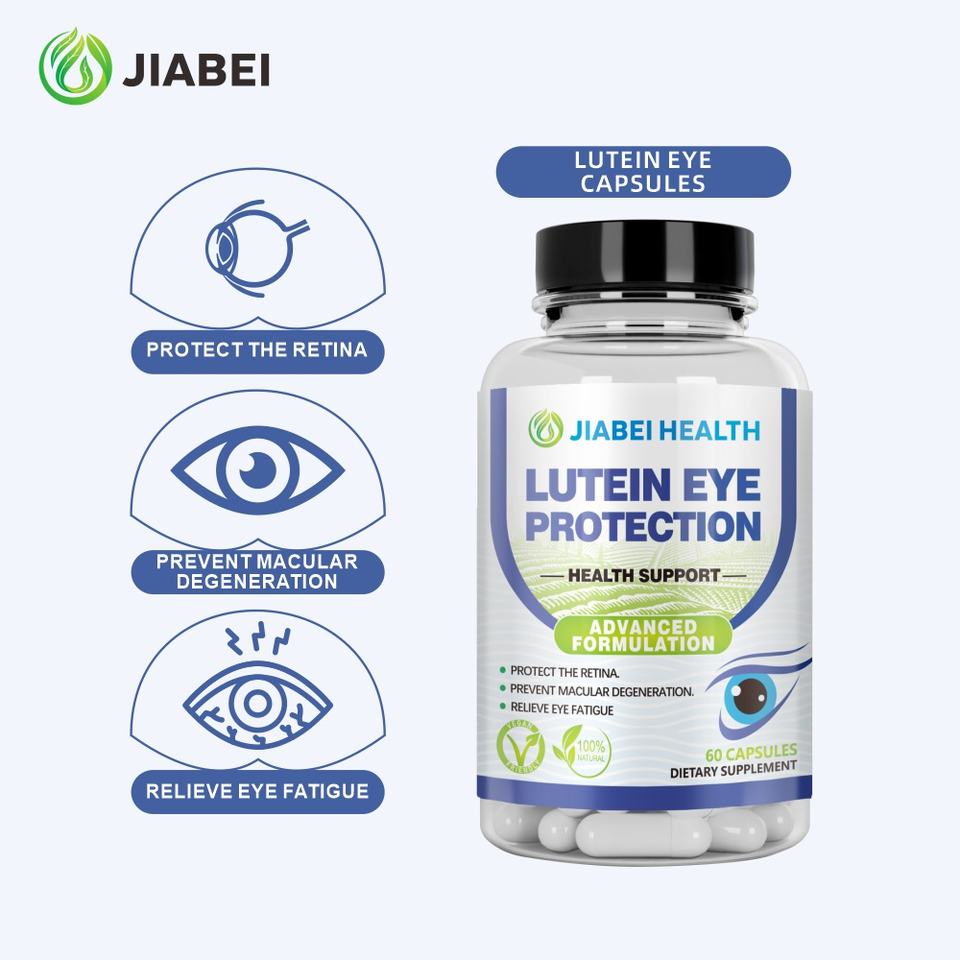 Adult Lutein Eye Capsules Protects Retina Relieves Eye Fatigue for Men Women