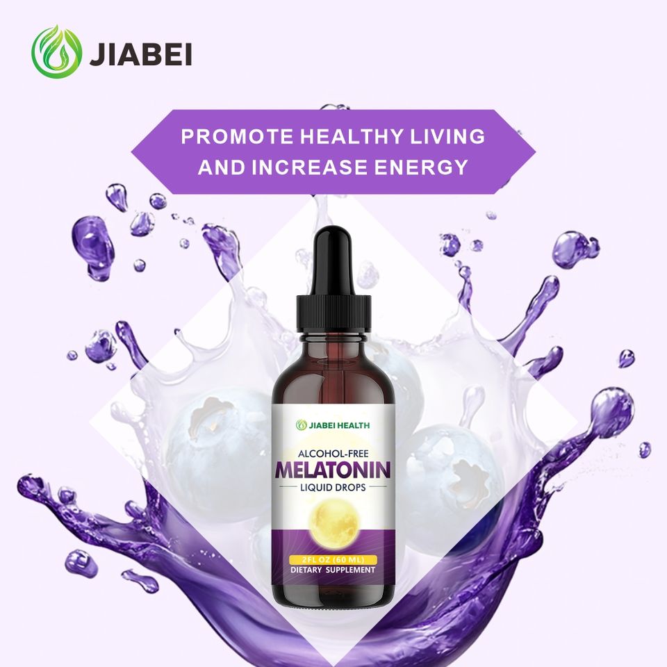 Melatonin Drops Quality Sleep Supporting Healthcare Herbal Supplements