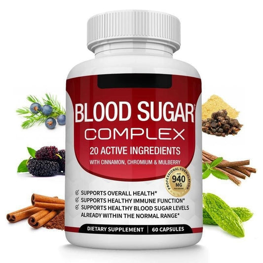 Blood Glucose Capsules Cinnamon Bitter Melon Chromium Mulberry Alpha Lipoic Acid Herbal Healthy Blood Glucose Levels Capsules